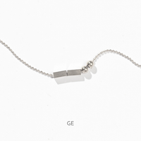 Morse Code Bracelet | Silver