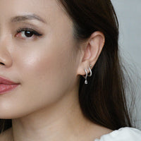 Gia Double Hoops | Silver