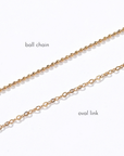 Morse Code Necklace | Gold