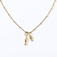 Baby Taiyaki Charm | Gold