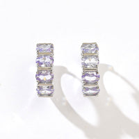 Nicole Hoops | Lavender Silver