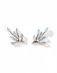 Azalea Studs | Nebula Silver