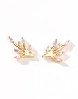 Azalea Studs | Petals Gold