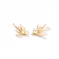 Azalea Studs | White Gold
