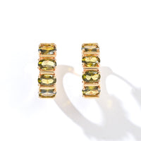 Nicole Hoops | Olive Gold