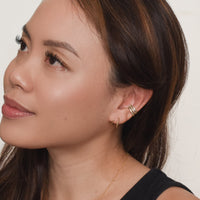 Lara Twist Earring | Gold