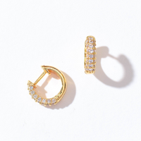 Amara Huggies | Clear Gold