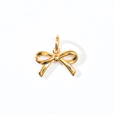 Meet Cute Bow Charm | Gold