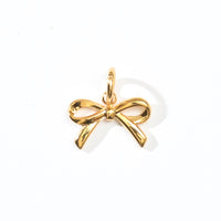 Meet Cute Bow Charm | Gold