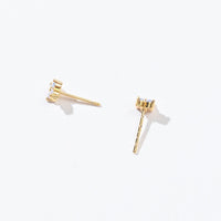 Orkid Studs | Opal Gold