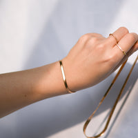 Ally 3MM Bracelet/Anklet | Rose Gold