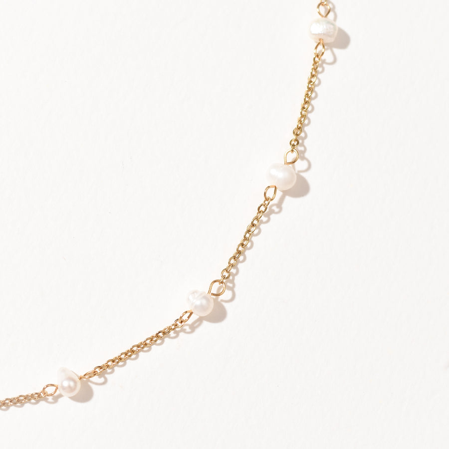 Cammy Beaded Pearl Necklace