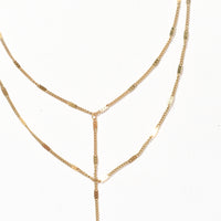 Lovina Layered Lariat Necklace