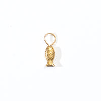 Baby Taiyaki Charm | Gold
