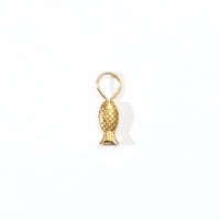 Baby Taiyaki Charm | Gold