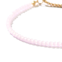 Leena Beaded Bracelet | Baby Pink