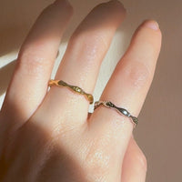 Betty the Betta Ring | Silver