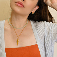 Mrs. Puff Sardine Pendant Necklace