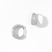 Hazel Hoops | Silver