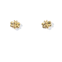 Momo Bee Studs | Gold
