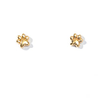 Mia Paw Studs | Gold