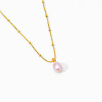 Anya Pink Pearl Necklace