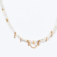 Yara Veil Necklace |Moonstone