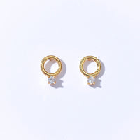 Mandy Studs | Gold