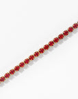 Laura Tennis Bracelet | Scarlet