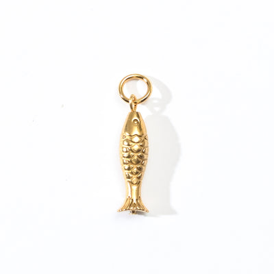 Pretty Koi Charm | Gold