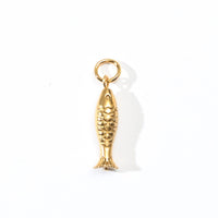 Pretty Koi Charm | Gold