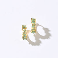 Gigi Cluster Huggies | Sea Green Gold