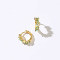 Gigi Cluster Huggies | Sea Green Gold