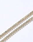 Laura Tennis Bracelet | White