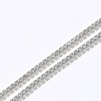 Laura Tennis Bracelet | Silver