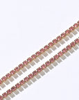Laura Tennis Bracelet | Pink