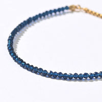 Leena Beaded Bracelet | Sapphire Blue