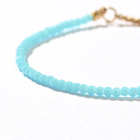 Leena Beaded Bracelet | Turquoise Blue
