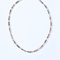 Lizzie Black Rhodochrosite Necklace