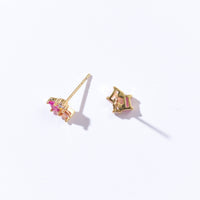 Anna's Bouquet Studs | Gold