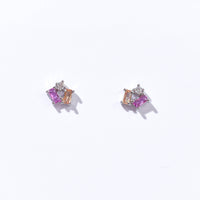 Anna's Bouquet Studs | Silver