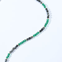 Sura Snowflake Jasper Necklace