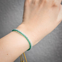 Leena Beaded Bracelet | Fresh Emerald