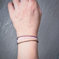 Leena Beaded Bracelet | Baby Pink