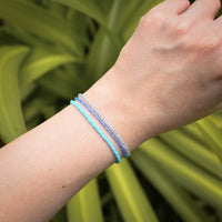 Leena Beaded Bracelet | Turquoise Blue