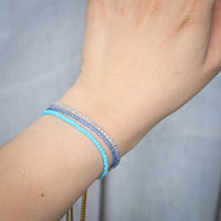 Leena Beaded Bracelet | Turquoise Blue