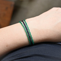 Leena Beaded Bracelet | Fresh Emerald