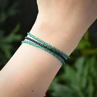 Leena Beaded Bracelet | Fresh Emerald