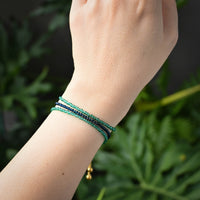 Leena Beaded Bracelet | Sapphire Blue
