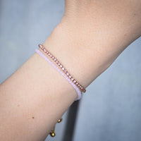 Leena Beaded Bracelet | Baby Pink